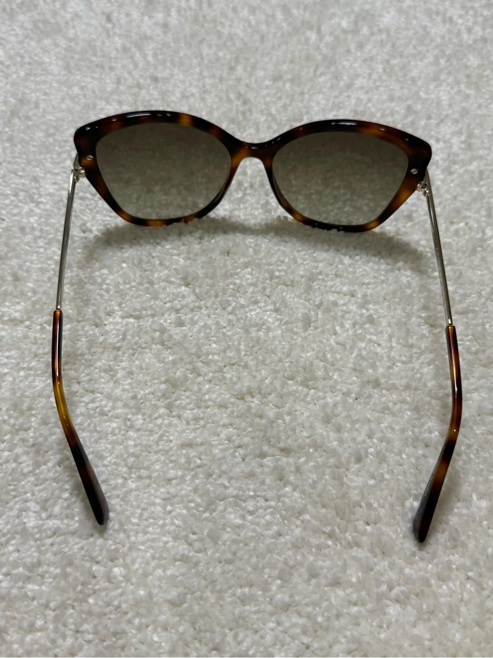 Longchamp Heritage Butterfly 57mm Sunglasses Havana Brown Tortoiseshell Cat-Eye